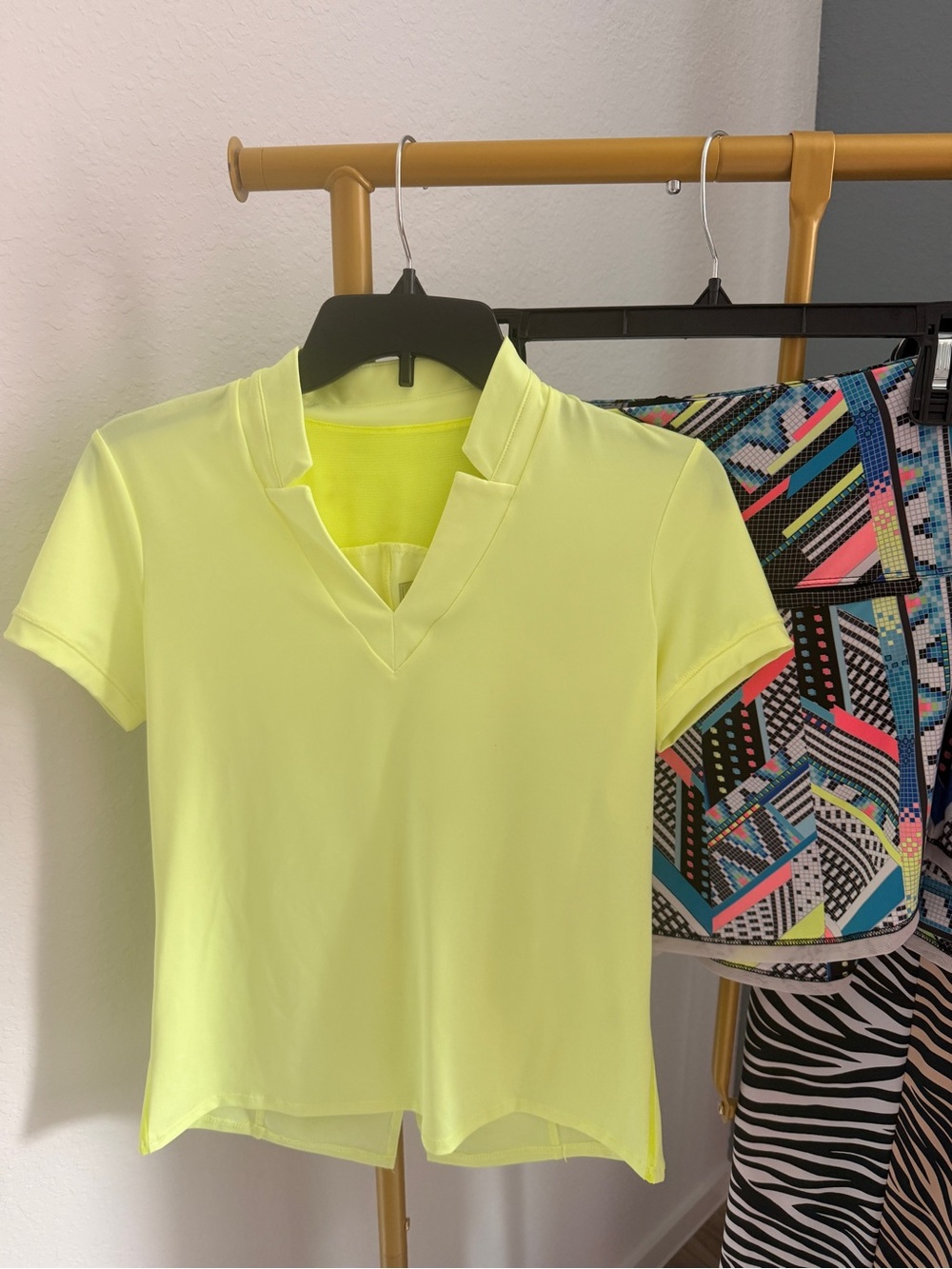 Lucky in Love Blue, Aqua & Black Athletic Skirt & Top Set